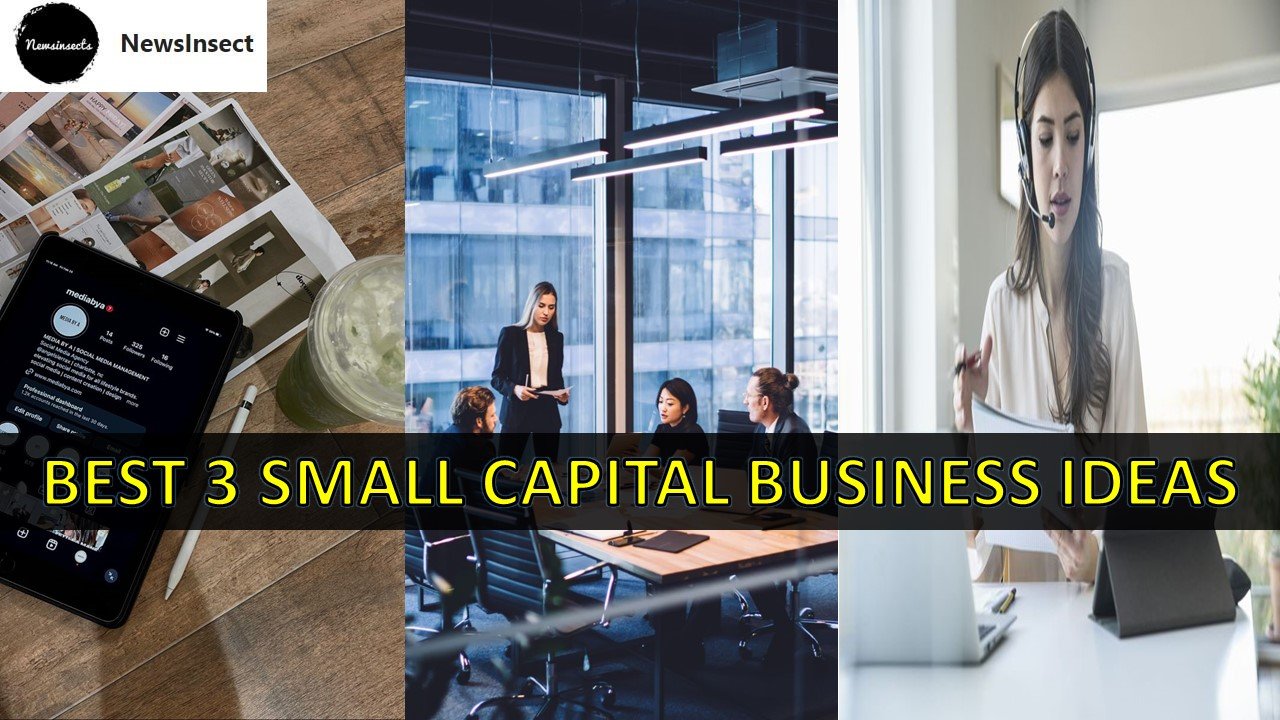 3 best small capital business idea